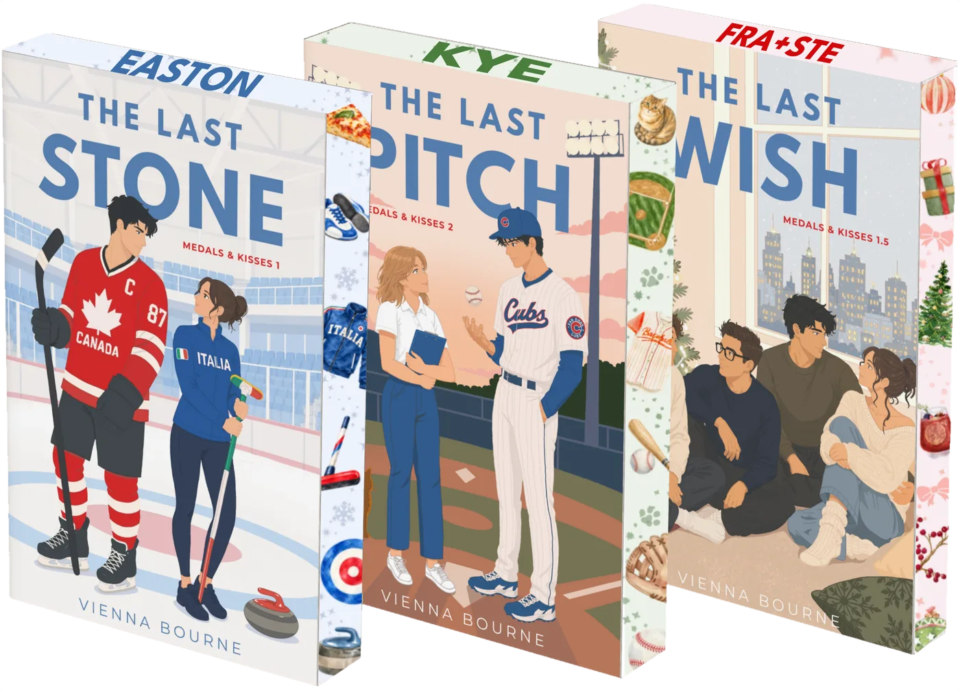Bundle: The Last Stone, The Last Pitch e The Last Wish con edges